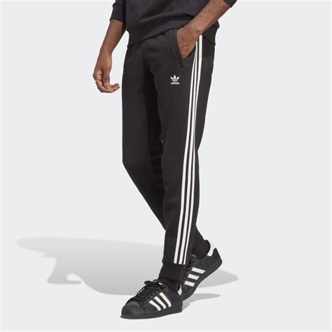 adidas herren 3 stripes pant schwarz gr.s|3.